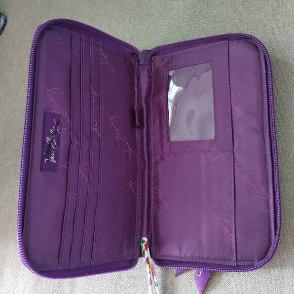 Vera Bradley Viva La Vera Ziparound Wristlet Wallet NWOT - Picture 3 of 3